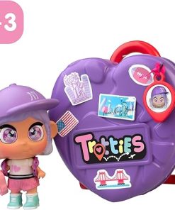 Trolley Mini Emma, Small Briefcase with 1 Doll, Clothes and Accessories, 2 Background scenarios and Stickers, Save and Take Everywhere, 4 Models, +3 Years, Famous (TFT05300) 2