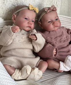 iCradle Lifelike Reborn Baby Doll 19 inch 48 cm Soft Body Realistic Look Newborn Dolls Handmade Baby Twin Doll Toy for Ages 3+ 2