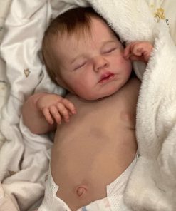 Zero Pam Reborn Baby Dolls Silicone Full Body Girl 20 Inch Waterproof Anatomically Correct Baby Doll That Look Real Silicone Reborn Babies Realistic Baby Doll for Girls Birthday
