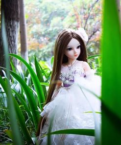 1/3 BJD Doll Ball Mechanical Jointed Doll 24in Princess SD Doll with Makeup + Full Accessories (Natalie)