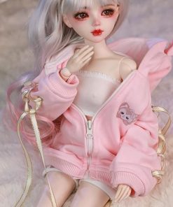BJD Doll 1/3: Hand-Painted Doll 1/3, Fation Girl Style, 22 Inches, Girls (Makeup Style A)