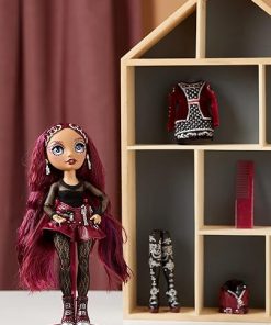Rainbow High Mila Berrymore- Burgundy Red Fashion Doll. 2 Designer Outfits to Mix & Match with Accessories, Great Gift for Kids 6-12 Years Old and Collectors-Multicolor 2