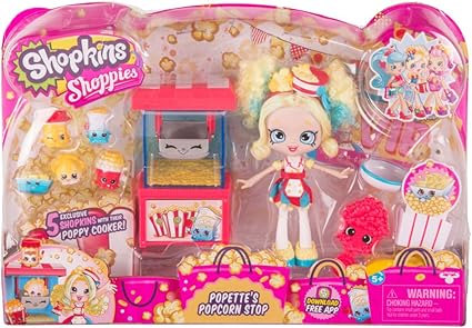 Shopkins Shoppies Popette’s Popcorn Stop Doll