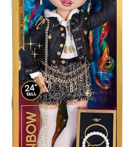 Rainbow High Large Doll – Toy for Kids – 60 cm Special Edition Fashion Doll – 35 cm Multicolored Rainbow Hair & 25+ Accessories, Great Gift for Children, For Ages 6-12 Years Old