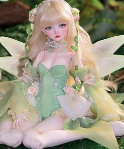 1/4 BJD Kawaii Movable Joint Elf Doll Series – Ball Jointed Collectable Action Figure, Posable Dress Up Toy for Girls Birthday Party Gift 2