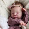 Pinky Reborn Baby Dolls 20 inches Realistic Newborn Soft Vinyl Baby Doll Toy Accessories Birthday Gift for Age 3+ 3