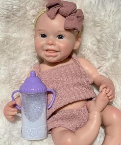 OtardDolls Reborn Baby Dolls Silicone Full Body 13 Inch Realistic Reborn Baby Dolls Real Silicone Handmade Realistic with Accessories 2