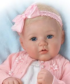 The Ashton-Drake Galleries Marissa May Poseable and Weighted Lifelike 18 Inch Baby Girl Doll 2