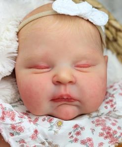 20 Inch Full Body Reborn Baby Girl Realistic Newborn Baby Dolls Real Life Baby Dolls Cute Face with Outfit & Accessories Gift for Age 3+ 2