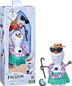Disney Frozen Summertime Olaf, Includes 8 Accessories, Frozen Toy for Girls and Boys Ages 3 and Up 2