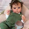 Zero Pam Reborn Baby Dolls Silicone Full Body-18 in Realistic Baby Doll, Anatomically Correct Girl, Silicone Reborn Dolls, 3D Skin Real Life Babys Doll with Accessories