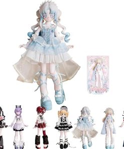7.87inch BJD Dolls Blind Box,Kawaii BJD Dolls Light Nightmare Twins Series Ball Jointed Doll Collectable Action Figure Posable for Girls Birthday Party Gift Toys