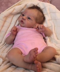 Reborn Baby Dolls 18 inch Realistic Newborn Baby Dolls That Look Real Life Sleeping Beauty Preemie Fake Bebe Girl Soft Body Weighted Handmade Toys for Kids Age 3+
