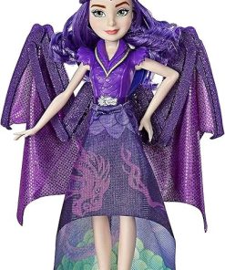 Disney Descendants Dragon Queen Mal, Fashion Doll Transforms to Winged Dragon