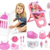 Reborn Baby Doll ，7 Inch Silicone Doll Girl Beall, Mini Realistic Newborn Baby Dolls Silicone Full Body with Feeding Accessories&Gift Box 4