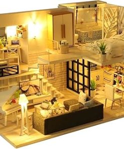 Wizardi Miniature Roombox Kit – Dollhouse Kit