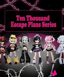 1/12 BJD Dolls Blind Box,Kawaii BJD Dolls Ten Thousand Escape Plan Series 1/12 Ball Jointed Doll Collectable Action Figure for Girls Birthday Party Gift Toys 2
