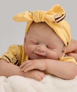 Reborn Baby Dolls, Reborn Dolls Boy 20 Inch, Handmade Realistic Baby Doll Newborn Lifelike Dolls in Soft Vinyl and Weightd Body 2