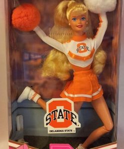 Barbie University Oklahoma State University Cheerleader Doll 1997 Mattel #17752