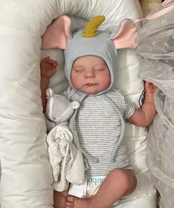 Zero Pam Real Life Reborn Baby Dolls Realistic Baby Doll 20 Inch Newborn Baby Boy, Lifelike Reborn Babies That Look Real Infant Doll Accessories for Girls 3+ 2