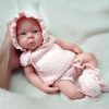 Silicone Reborn Baby Doll, 7 Inch Full Body Silicone Reborn Baby Girl, Lifelike Silicone Baby, Includes Feeding Accessories and Gift Box 4