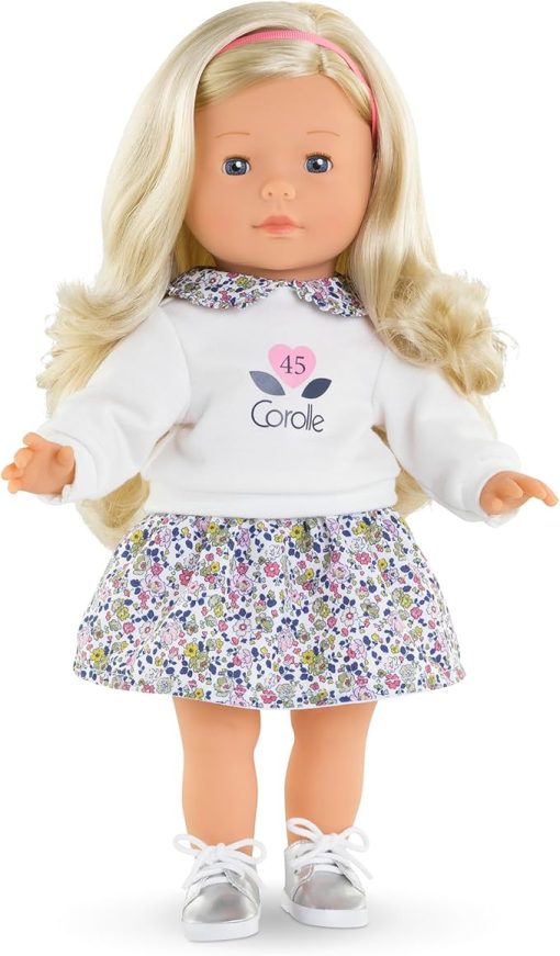 Corolle Limited Edition Clémence 45th Anniversary Doll - 14" Body with Long Silky Hair, Sleeping Eyes That Open and Close, Vanilla-Scented - for Ages 4 Years and up - Image 2