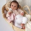 Janod Candy Chic Doll’s Bed – Wooden Baby Doll Cradle – Ages 3+ Years J05889 4