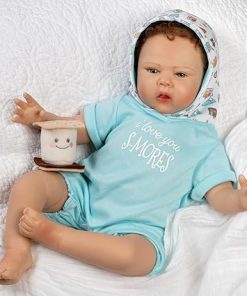 Paradise Galleries Realistic Reborn Toddler Michelle Fagan – S-Mores Collector’s Doll, 20″ With 7 Accessories, Special Birthday Gift Ages 3+ 2