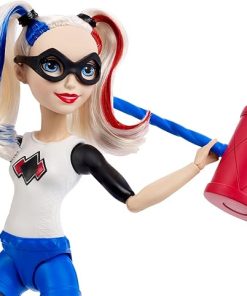DC Super Hero Girls Harley Quinn Mallet Launcher Doll 2