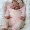 Anano Reborn Toddler Dolls Girl 24 Inch Real Life Like Newborn Baby Dolls That Look Real Boy Big Silicone Babies Realistic Baby Doll Toddler Reborn Doll Boy with Hair
