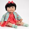 Paradise Galleries Realistic Reborn Asian Baby Girl 20 Inch Doll Lifelike Silky Hair 7 Piece Gift Set for Ages 3 and Up – Kayo Hana