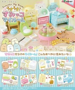 Re-Ment Miniature Sumikko Gurashi My Room Furniture Full Set 8 Packs