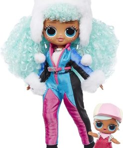 L.O.L. Surprise! O.M.G. Winter Chill ICY Gurl Fashion Doll & Brrr B.B. Doll with 25 Surprises (570240)