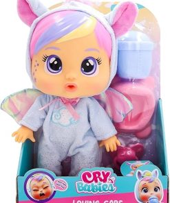Cry Babies Loving Care Fantasy Jenna | Baby doll that cries Real tears with Pyjamas & 3 Accessories – Toy and Gift for Boys and Girls 2