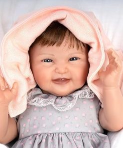 Paradise Galleries 19 Inch Realistic Reborn Toddler Baby Girl Doll with Pink Dainty Rose Buds Outfit and Accessories Giftable Set – Sweetie Pie 2