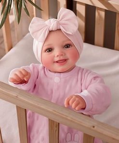 BABESIDE Reborn Baby Dolls Sunny – 17.5Inch Cute Soft Vinyl Realistic Baby Doll Poseable Smiling Real Life Baby Dolls with Complete Accessories for 3+ Years Old Gifts 2