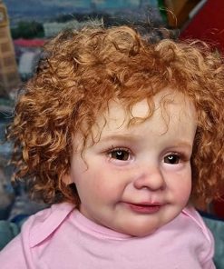 Pinky Reborn Lifelike 26 Inch Reborn Baby Dolls Girl Soft Silicone Vinyl Realistic-Newborn Baby Dolls Real Life Baby Dolls with Toy Set for Kids Age 3+ 2