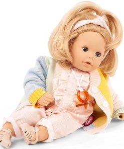 Gotz 2416069 Cosy Aquini Colours – 13″ Tall Bathing Doll with Short Blond Hair and Blue Sleeping Eyes.