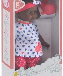 Corolle Mon Premier Poupon Bebe Bath Alyzee Baby Doll,Pink,12 inch 2