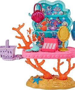 Mattel Enchantimals Playset, Ocean Treasures Shop Playset with Milagra Mermaid doll, Scallop, and Accessories 2