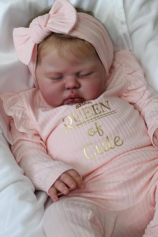 Anano Reborn Toddler Dolls Girl 24 Inch Real Life Like Newborn Baby Dolls That Look Real Boy Big Silicone Babies Realistic Baby Doll Toddler Reborn Doll Boy with Hair - Image 2