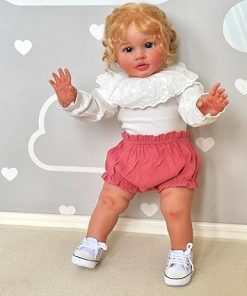 TERABITHIA 26Inches Soft Cuddly Body Realistic Reborn Toddler Girl Dolls, Forever Your Sweetheart – Lifelike Newborn Baby Collectible Art Doll Perfect for Cuddling Playtime and Gift Giving 2