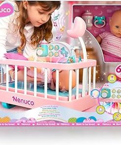 Good Sleep Cradle with Baby Doll, Crib, and Accessories, 14″ Doll 2