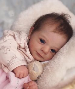 Zero Pam Realistic Reborn Baby Dolls Felicia 19 Inch Real Life Baby Doll Beautiful Newborn Girl Dolls Life Like Baby Dolls That Look Real Handmade Baby Dolls for Kids 2
