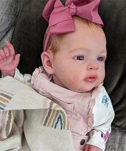 Zero Pam Realistic Reborn Baby Dolls-20 in Silicone Baby Doll, 3D Painted Skin Cloth Body Real Life Reborn Dolls, Lifelike Newborn Babies with Accessories