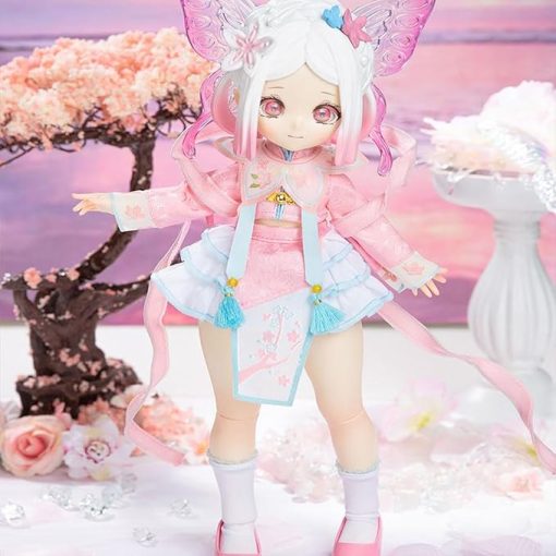 1/6 BJD Dolls Blind Box,Kawaii BJD Dolls Cute Girls Series 1/12 Ball Jointed Doll Collectable Action Figure Posable Dress Up Doll for Girls Birthday Party Gift Toys - Image 2