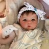 Zero Pam Realistic Reborn Baby Dolls Girl 18 Inch Life Like Newborn Dolls That Look Real Life Size Reborn Dolls Cute Sleeping Babies with Accessories 3