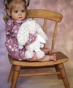 Anano Reborn Baby Dolls That Look Real Toddler 24 Inch Silicone Reborn Toddler Girl Realistic Red Rashes Squishy Silicone Babies Real Life Baby Girl Birthday Gift
