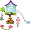 Mentari Toys – Poppets Dolls House – Fully Furnished Wooden Dollhouse – Compact Dollhouse for Toddlers with Open Design – Creativity and Imagination Development – Age 3+ 4
