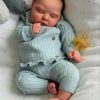Zero Pam Black Reborn Baby Dolls Girls-24 in Realistic Baby Doll, African American Silicone Doll, Real Life Chubby Babies, Black Reborn Dolls with Accessories 4